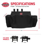 Char-Griller® Grill Cover – Double Play Gas & Charcoal Grill