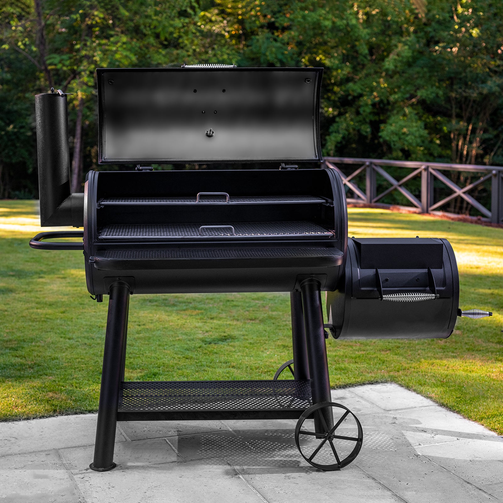 Char-griller® - Grand Champ™ Offset Smoker & Grill