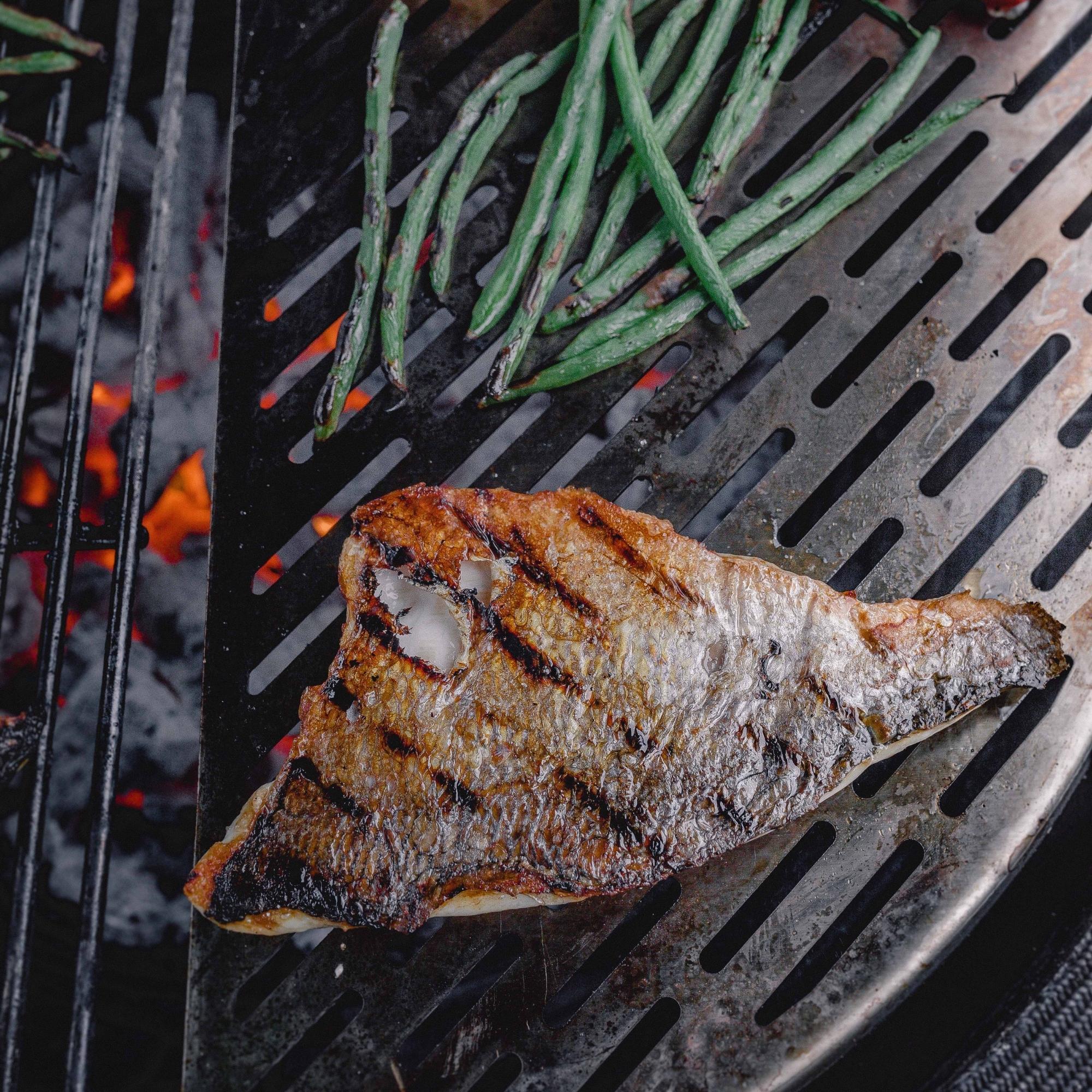Half Moon SS Cooking Grate (Fish & Veg) - Big Joe ®