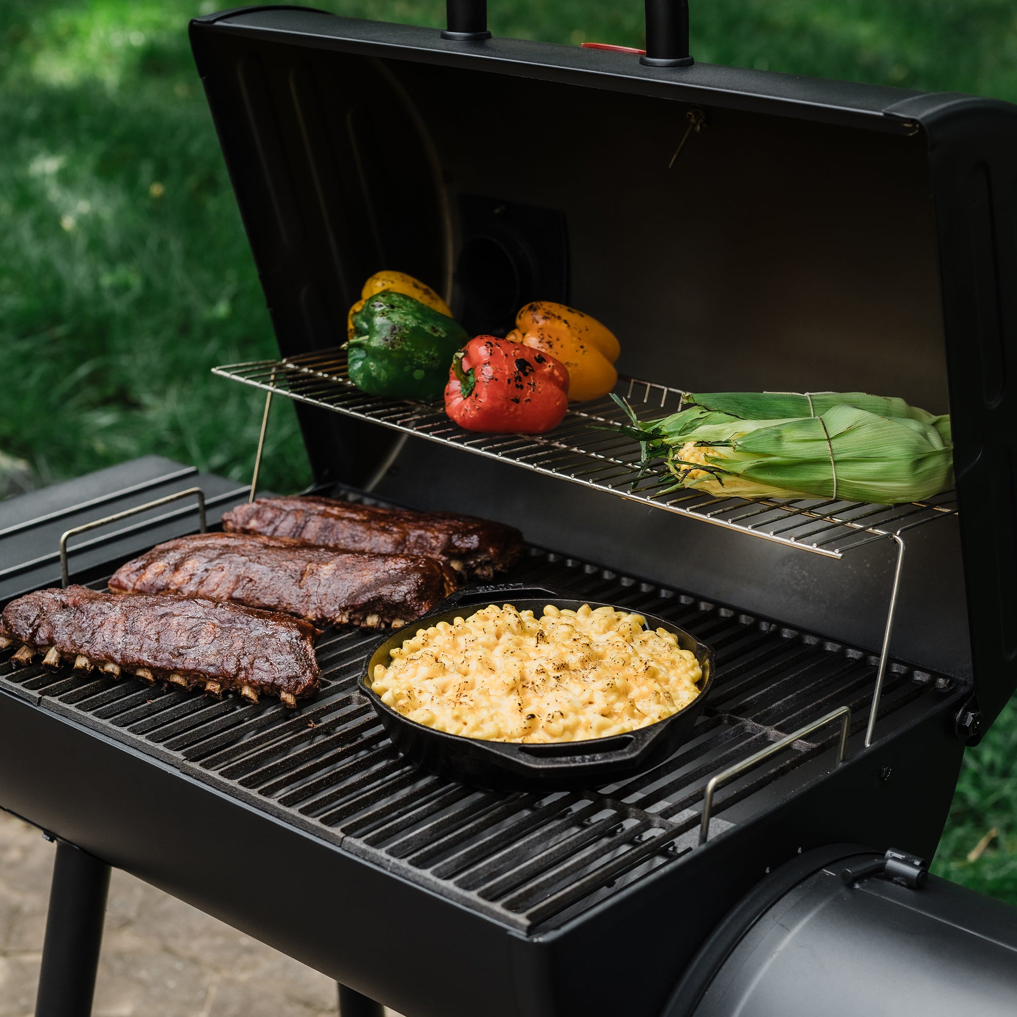 Char-griller® - Smokin' Pro™ Offset Grill & Smoker