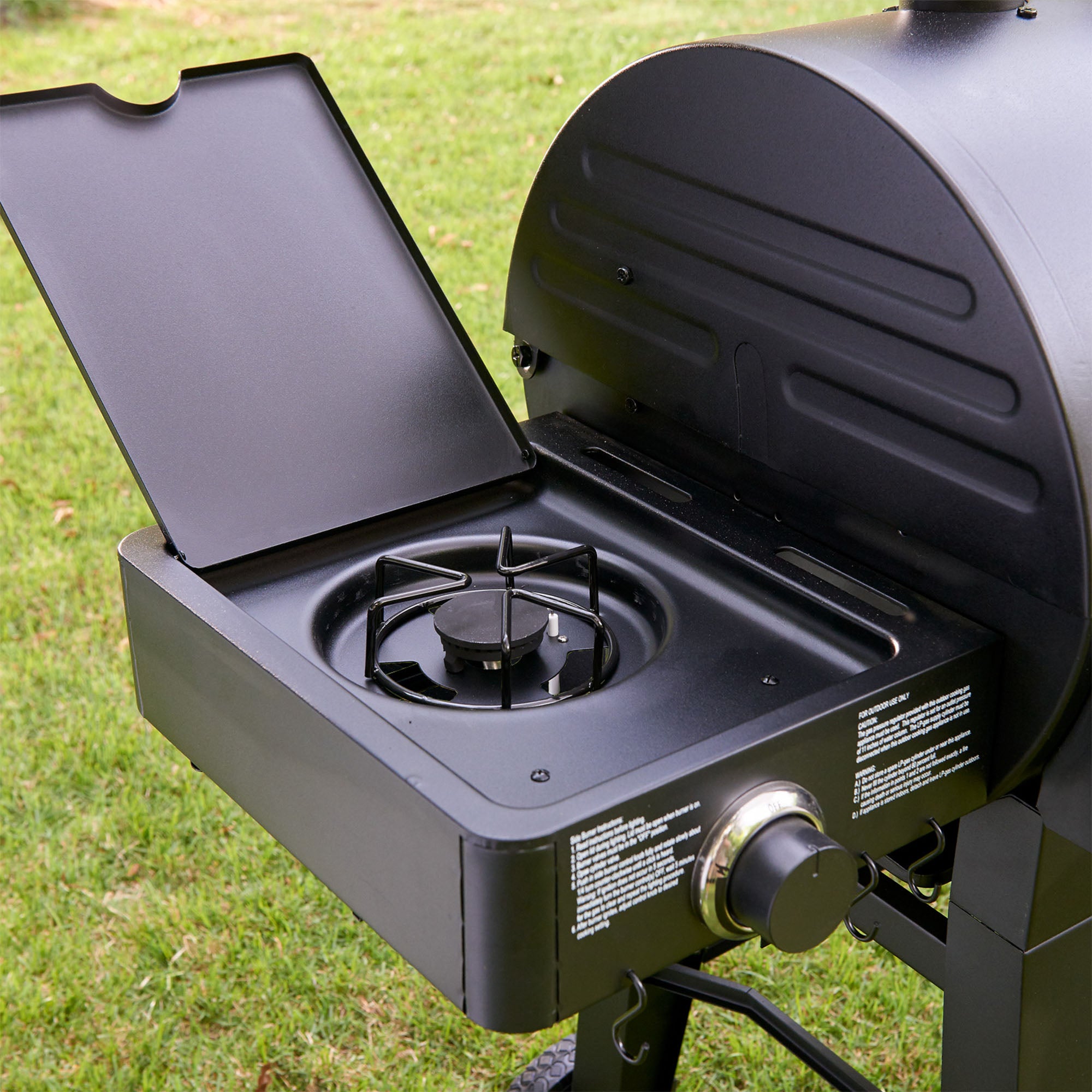 Char-griller® - Double Play Gas & Charcoal Grill (no regulator)