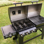 Char-griller® - Double Play Gas & Charcoal Grill (with UK regulator)