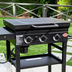 Char-griller® - Flat Iron™ 3 Burner Gas Griddle / Plancha (with UK regulator)