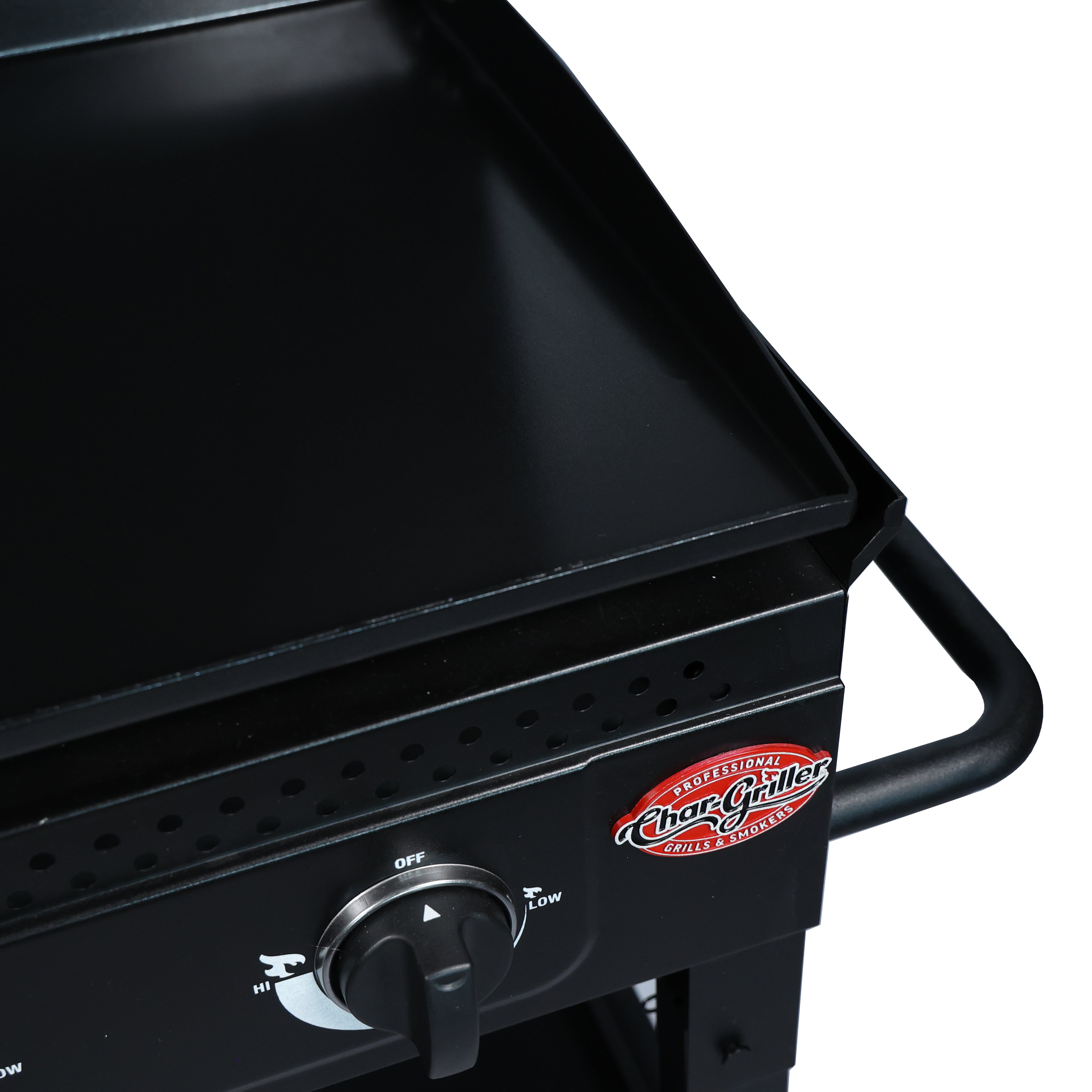 Char-griller® - Flat Iron™ 3 Burner Gas Griddle / Plancha (with UK regulator)