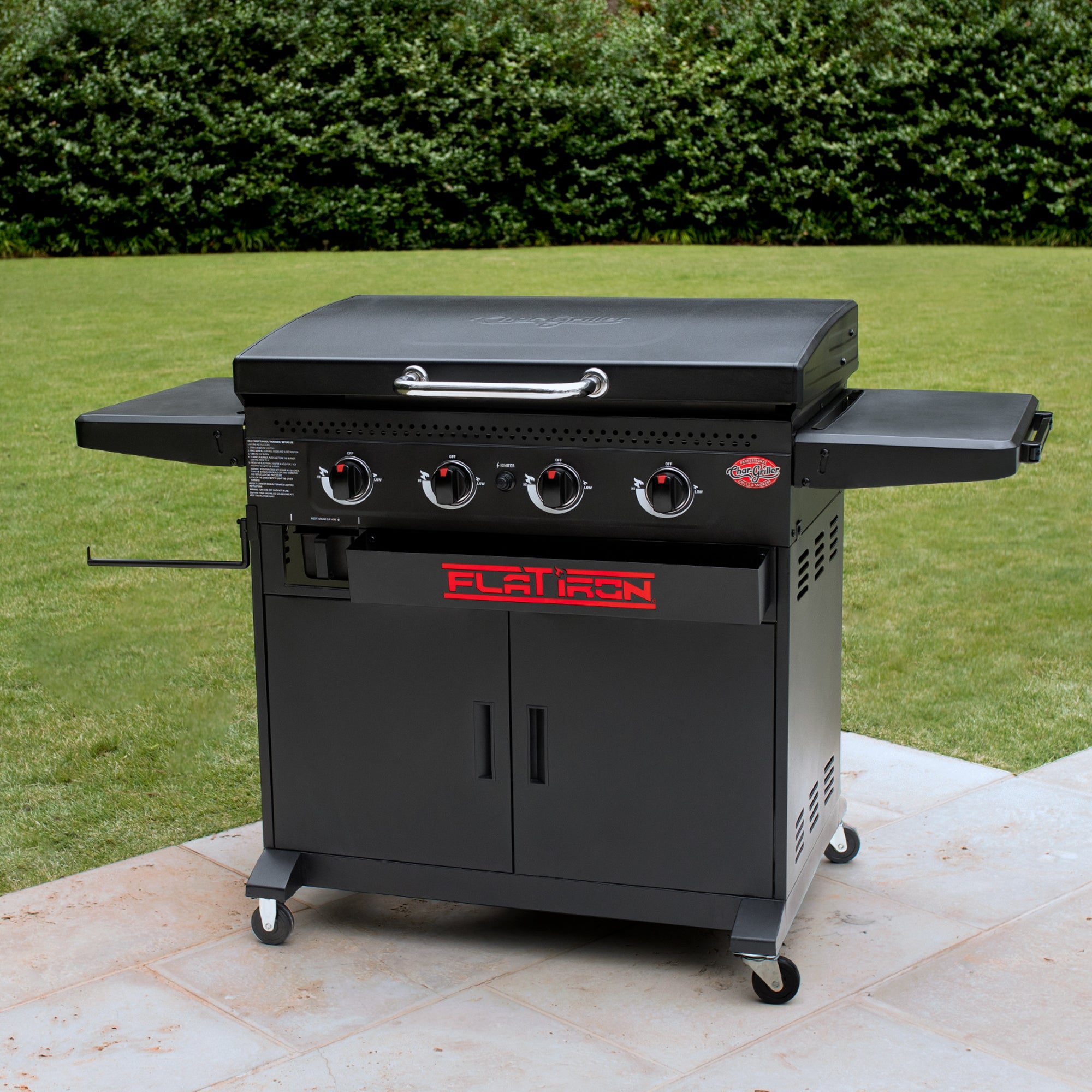 Char-griller® - Flat Iron™ Premium Gas Griddle / Plancha (no regulator)