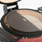 Half Moon Cast Iron Reversible Griddle - Classic Joe ®