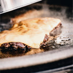 Half Moon Cast Iron Reversible Griddle - Classic Joe ®