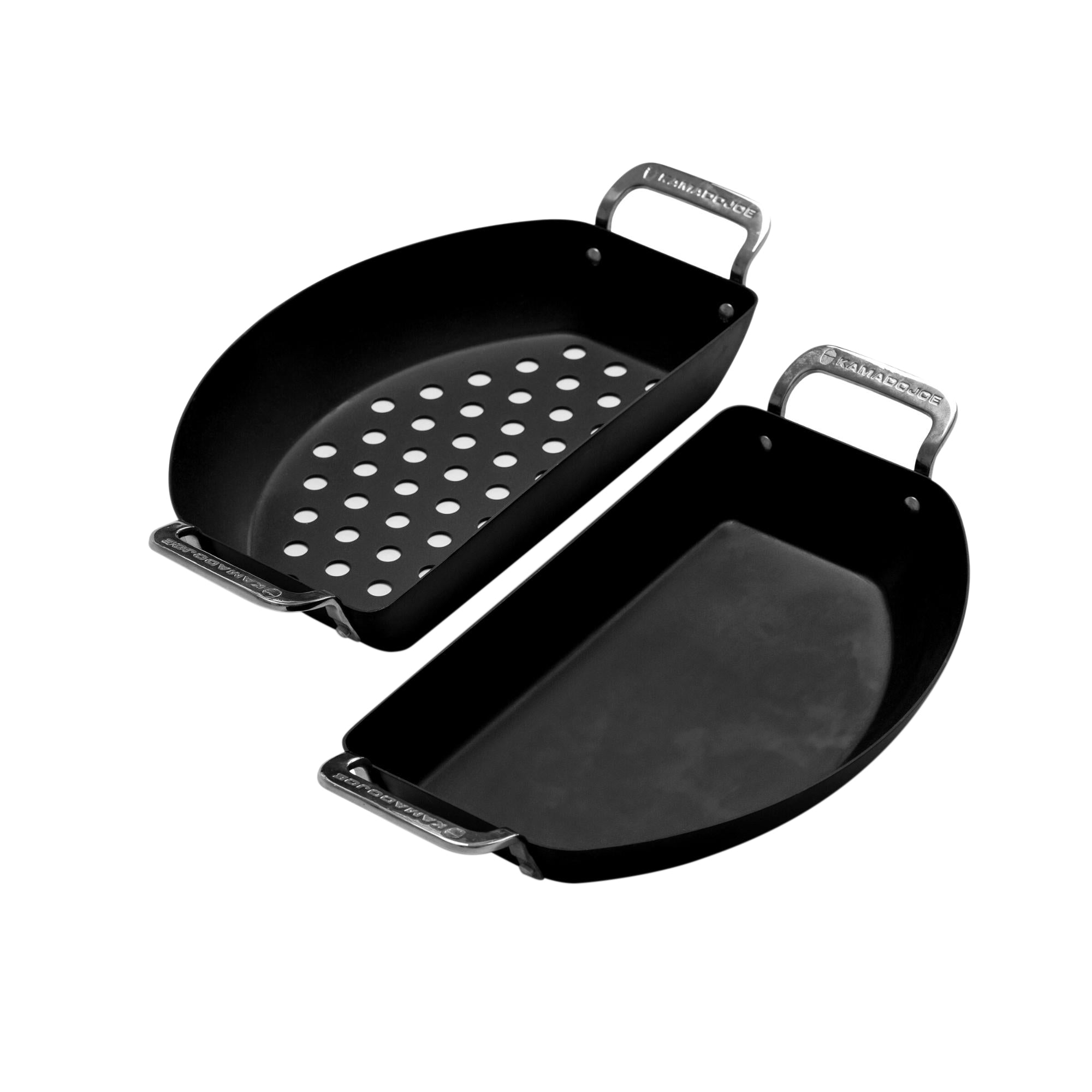 Kamado Joe® Karbon Steel™ Half-Moon Pan Set