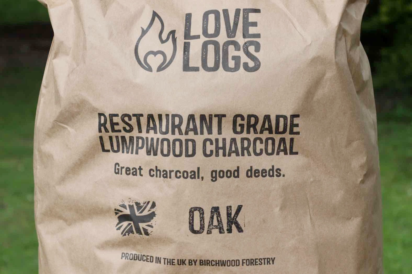 12kg British Oak Charcoal