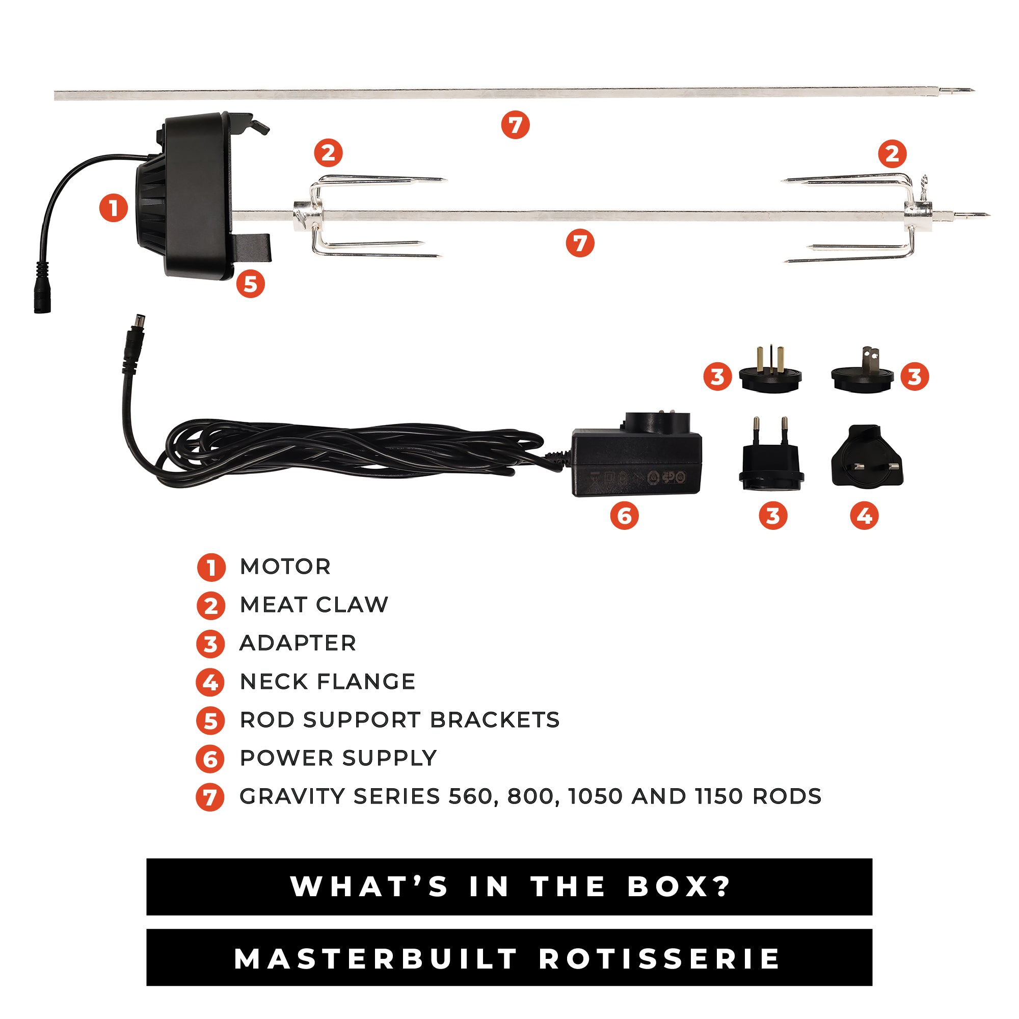 Masterbuilt® - Gravity Series™ Rotisserie