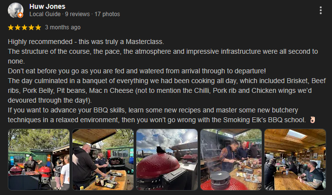 Google review screenshot