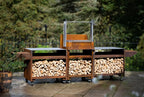 Somerset Grill Co Asado Cor-Ten Outdoor Kitchen with Argentinian Grill Asado Cor-Ten Outdoor Kitchen Bundle