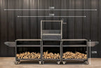 Asado Gunmetal Outdoor Kitchen Bundle