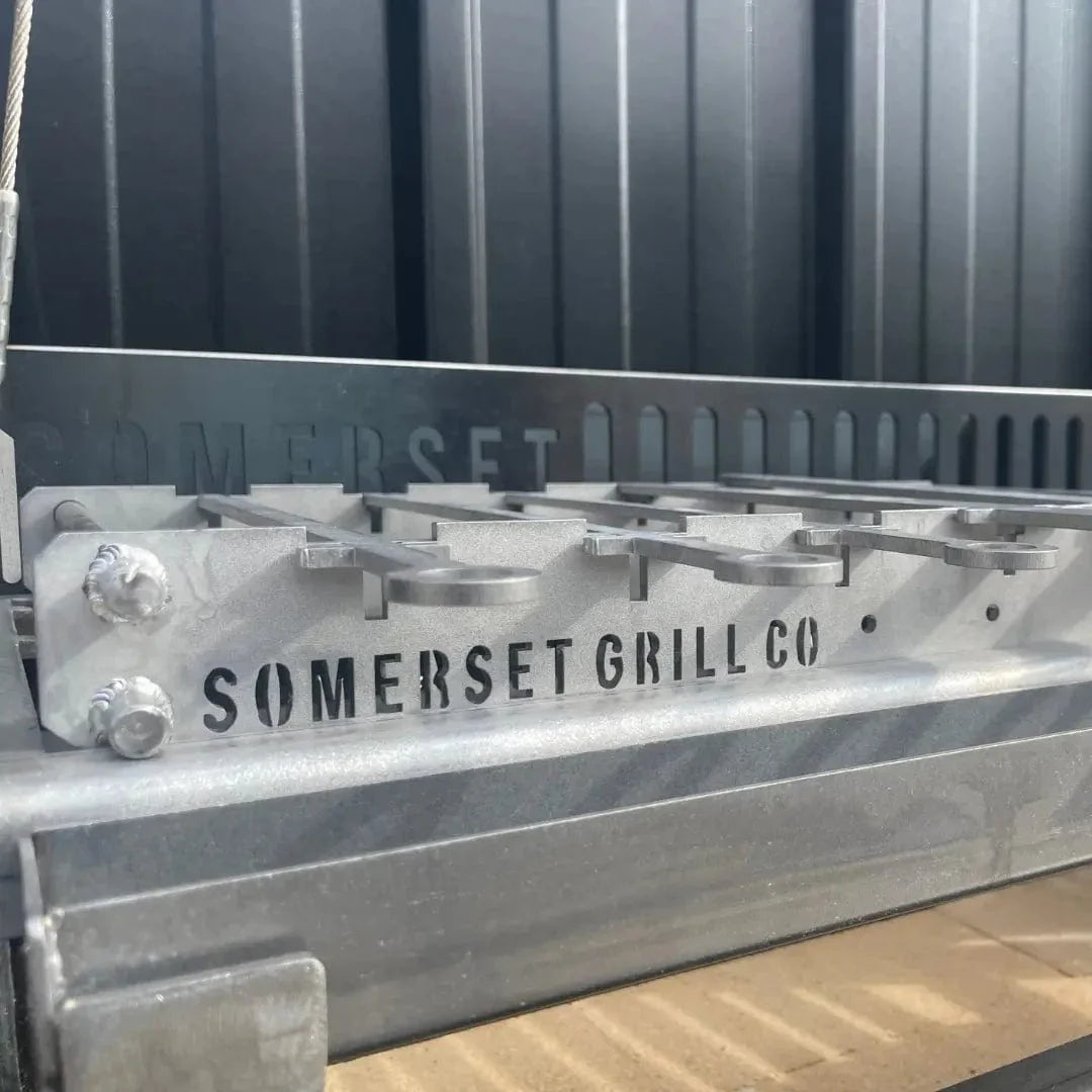Somerset Grill Co BBQ Kebab Rack for Asado Grill Asado Grill Kebab Rack