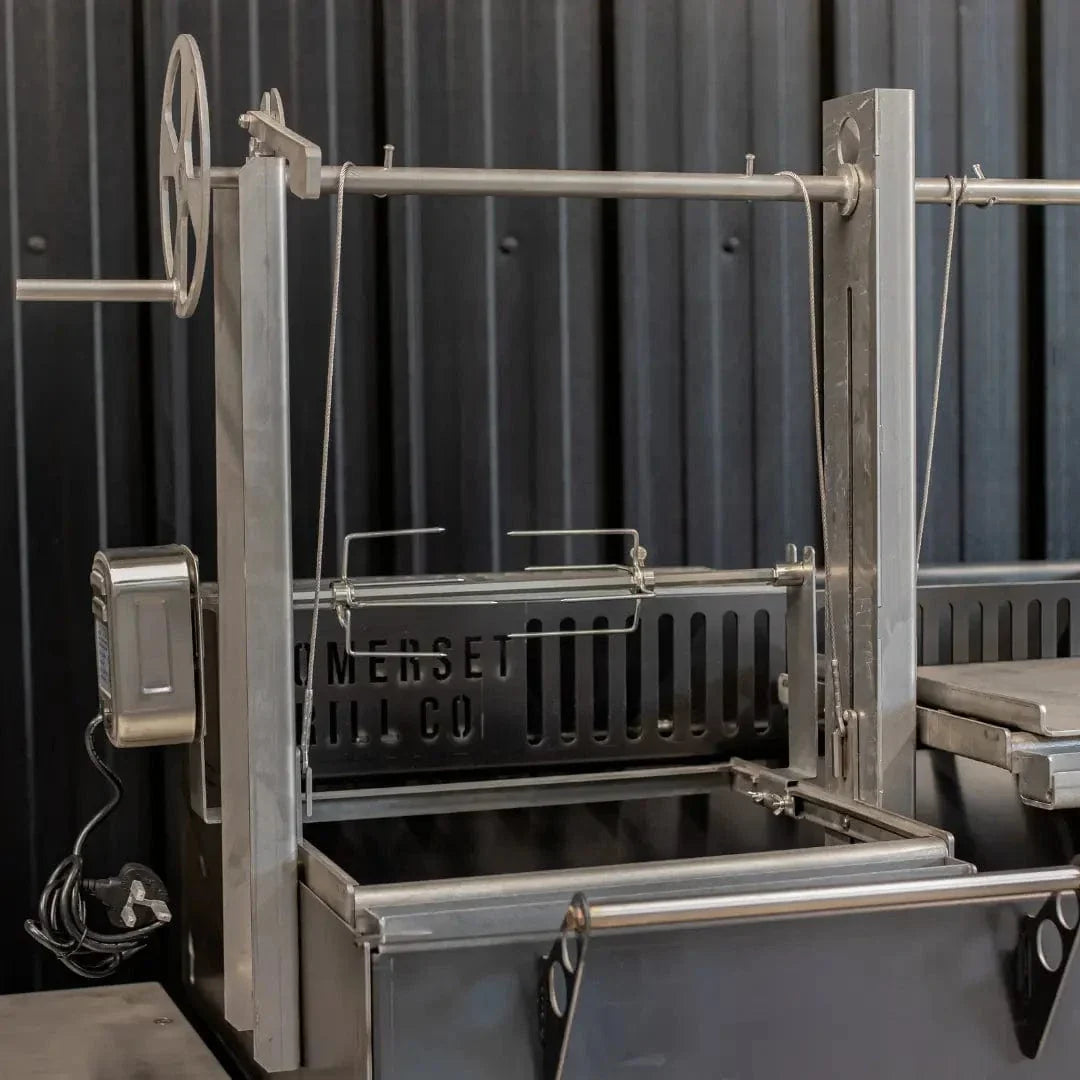 Somerset Grill Co Grande Rotisserie for an Argentinian Grill Grande Rotisserie